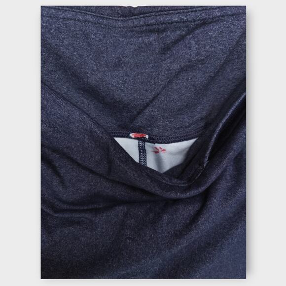 Womens Lululemon Fold Over Waist Blue & White Activewear Leggings Size 2 - Picture 4 of 6